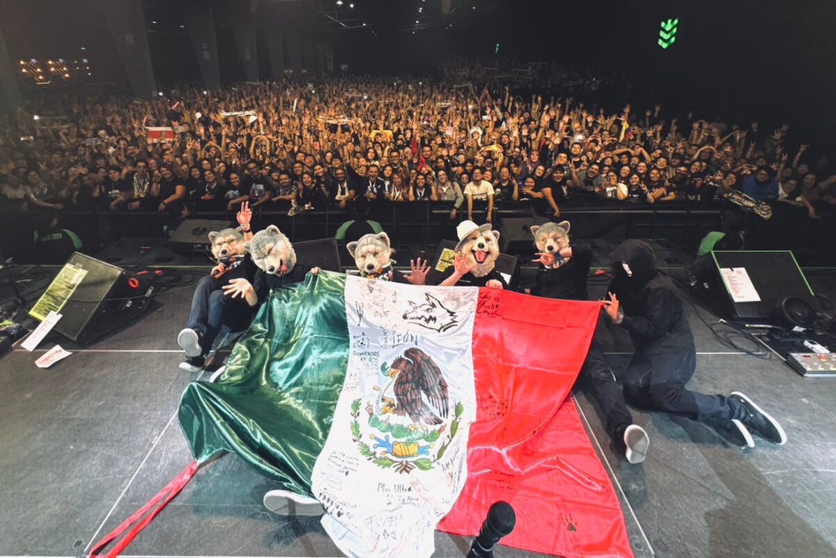 MAN WITH A MISSION、約3,000名が詰めかけたメキシコシティでの